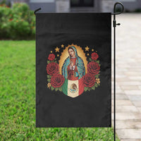 Our Lady of Guadalupe Mexican Flag Garden Flag - Wonder Print Shop