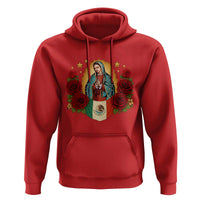 Our Lady of Guadalupe Mexican Flag Hoodie - Wonder Print Shop