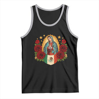 Our Lady of Guadalupe Mexican Flag Tank Top - Wonder Print Shop