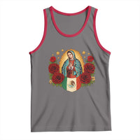 Our Lady of Guadalupe Mexican Flag Tank Top - Wonder Print Shop