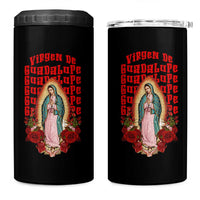 Our Lady of Guadalupe 4 in 1 Can Cooler Tumbler Saint Virgin Mary Mexican - Wonder Print Shop