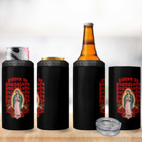Our Lady of Guadalupe 4 in 1 Can Cooler Tumbler Saint Virgin Mary Mexican - Wonder Print Shop
