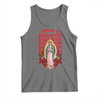 Our Lady of Guadalupe Tank Top Saint Virgin Mary Mexican - Wonder Print Shop