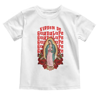 Our Lady of Guadalupe Toddler T Shirt Saint Virgin Mary Mexican - Wonder Print Shop