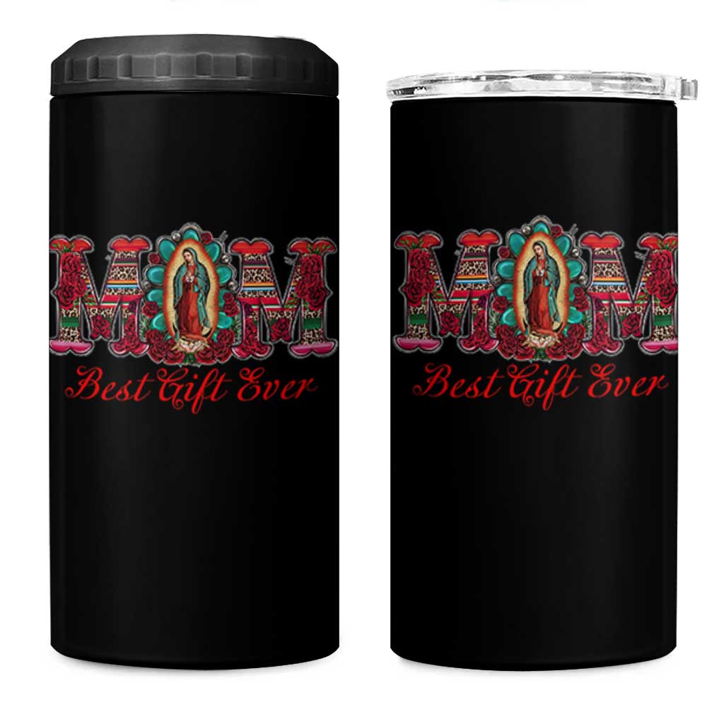 Our Lady of Guadalupe 4 in 1 Can Cooler Tumbler Virgin Mary Christian - Wonder Print Shop