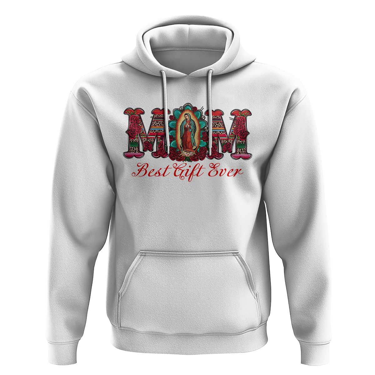 Our Lady of Guadalupe Hoodie Virgin Mary Christian - Wonder Print Shop