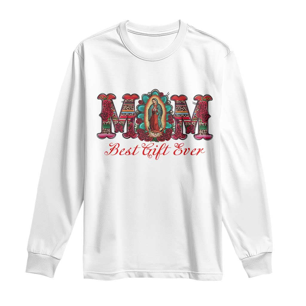 Our Lady of Guadalupe Long Sleeve Shirt Virgin Mary Christian - Wonder Print Shop