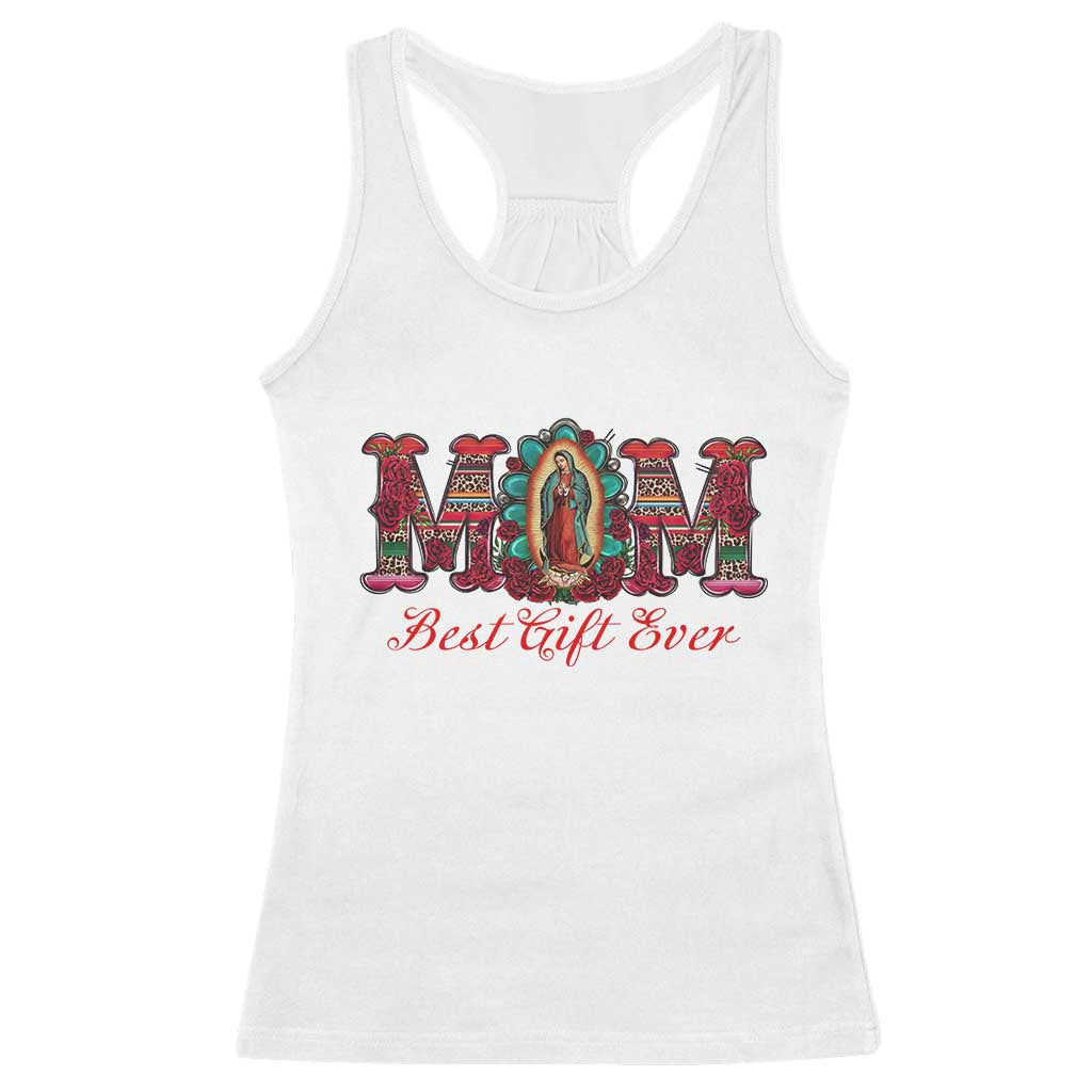 Our Lady of Guadalupe Racerback Tank Top Virgin Mary Christian - Wonder Print Shop