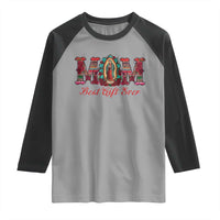 Our Lady of Guadalupe Raglan Shirt Virgin Mary Christian - Wonder Print Shop