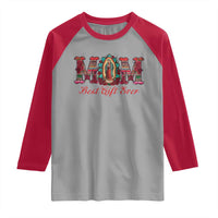 Our Lady of Guadalupe Raglan Shirt Virgin Mary Christian - Wonder Print Shop