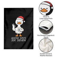 67 Six Seven Silly Goose Christmas Meme Garden Flag - Wonder Print Shop