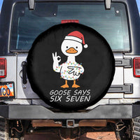 67 Six Seven Silly Goose Christmas Meme Spare Tire Cover - Wonder Print Shop