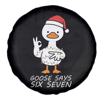 67 Six Seven Silly Goose Christmas Meme Spare Tire Cover - Wonder Print Shop