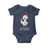 67 Six Seven Silly Goose Christmas Meme Baby Onesie - Wonder Print Shop