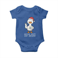 67 Six Seven Silly Goose Christmas Meme Baby Onesie - Wonder Print Shop