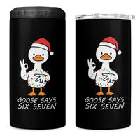 67 Six Seven Silly Goose Christmas Meme 4 in 1 Can Cooler Tumbler - Wonder Print Shop