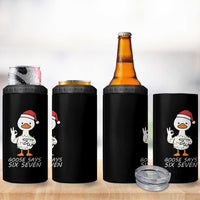67 Six Seven Silly Goose Christmas Meme 4 in 1 Can Cooler Tumbler - Wonder Print Shop