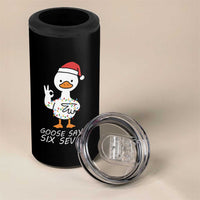 67 Six Seven Silly Goose Christmas Meme 4 in 1 Can Cooler Tumbler - Wonder Print Shop