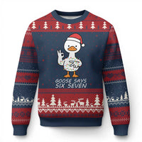 67 Six Seven Silly Goose Xmas Meme Ugly Christmas Sweater - Wonder Print Shop