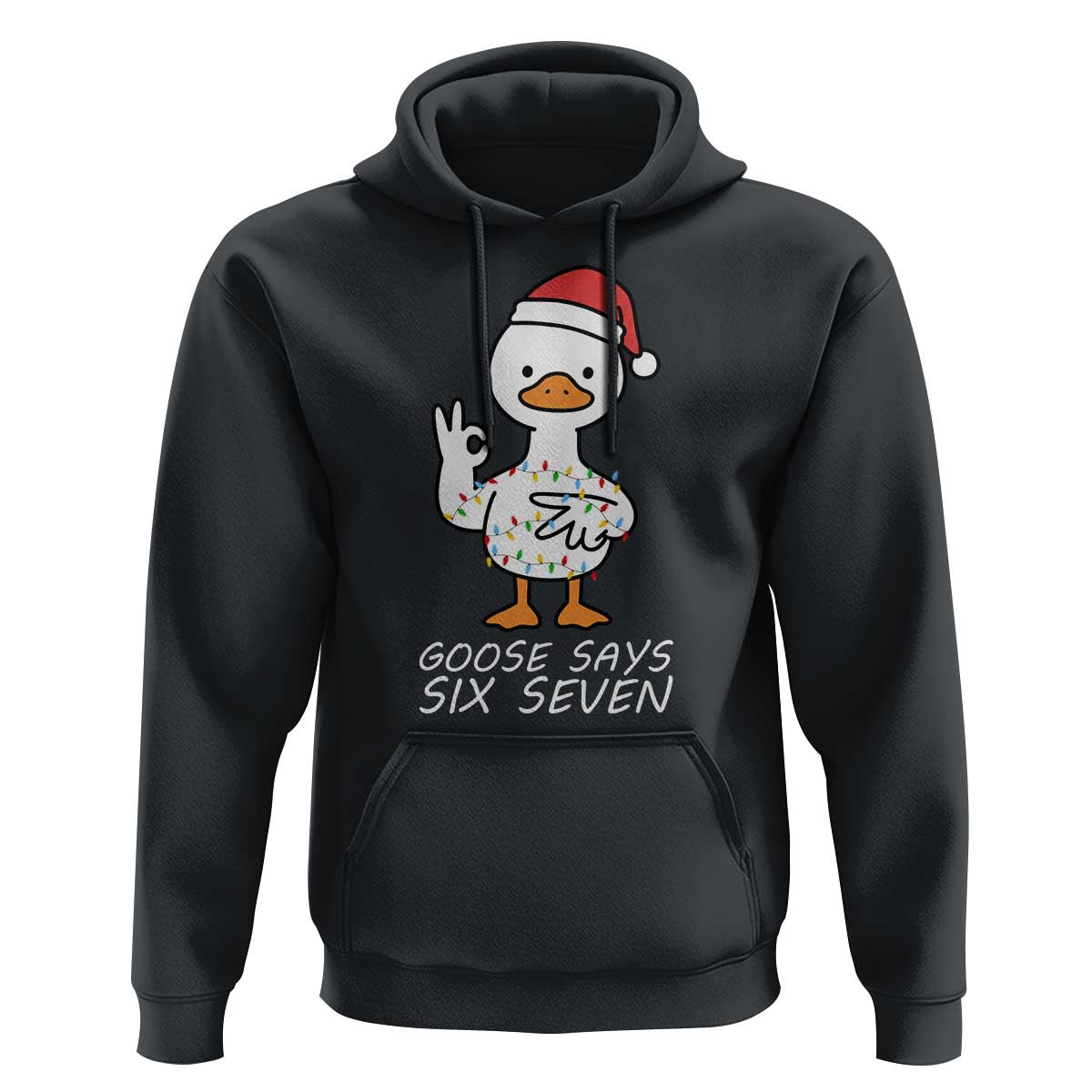 67 Six Seven Silly Goose Christmas Meme Hoodie - Wonder Print Shop