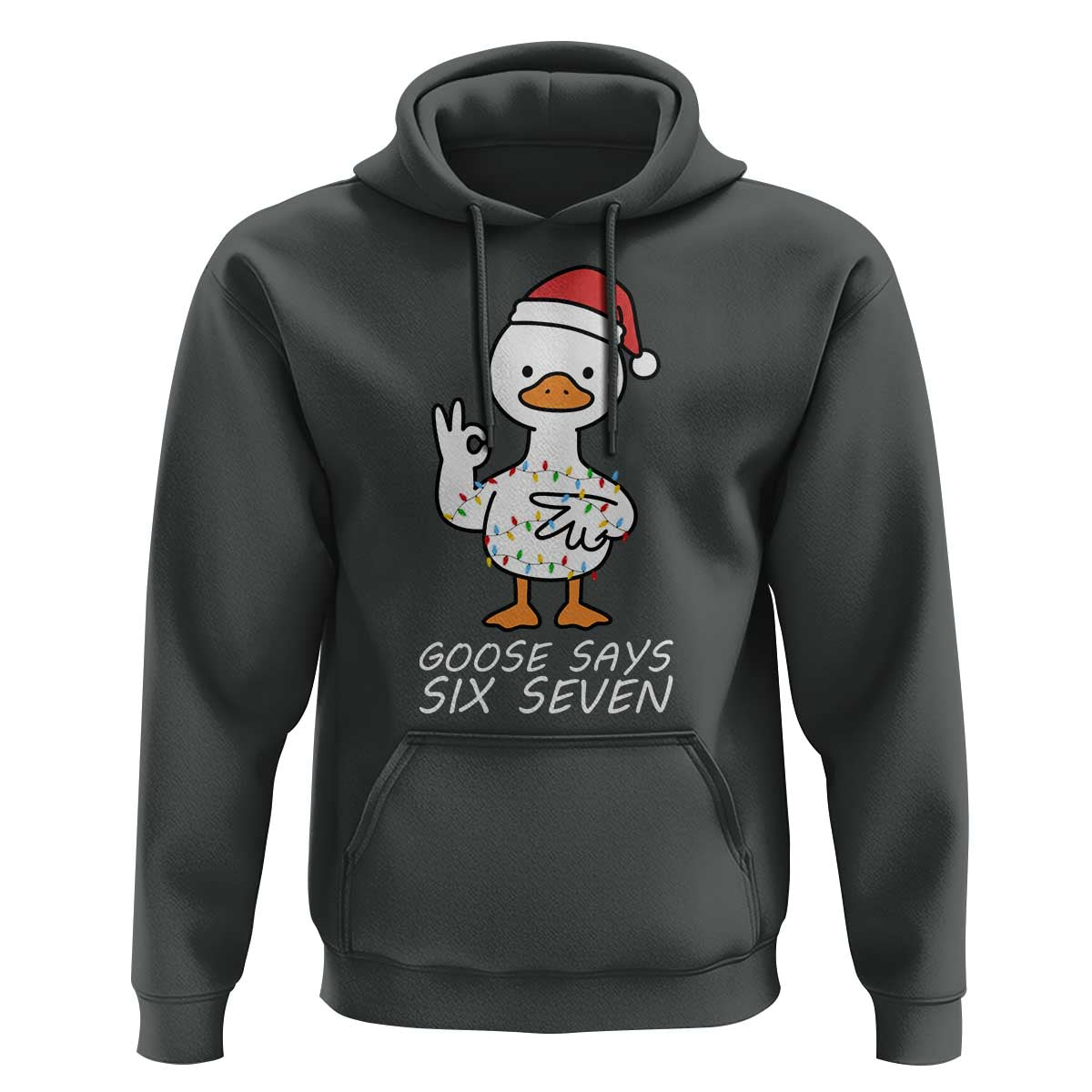67 Six Seven Silly Goose Christmas Meme Hoodie - Wonder Print Shop