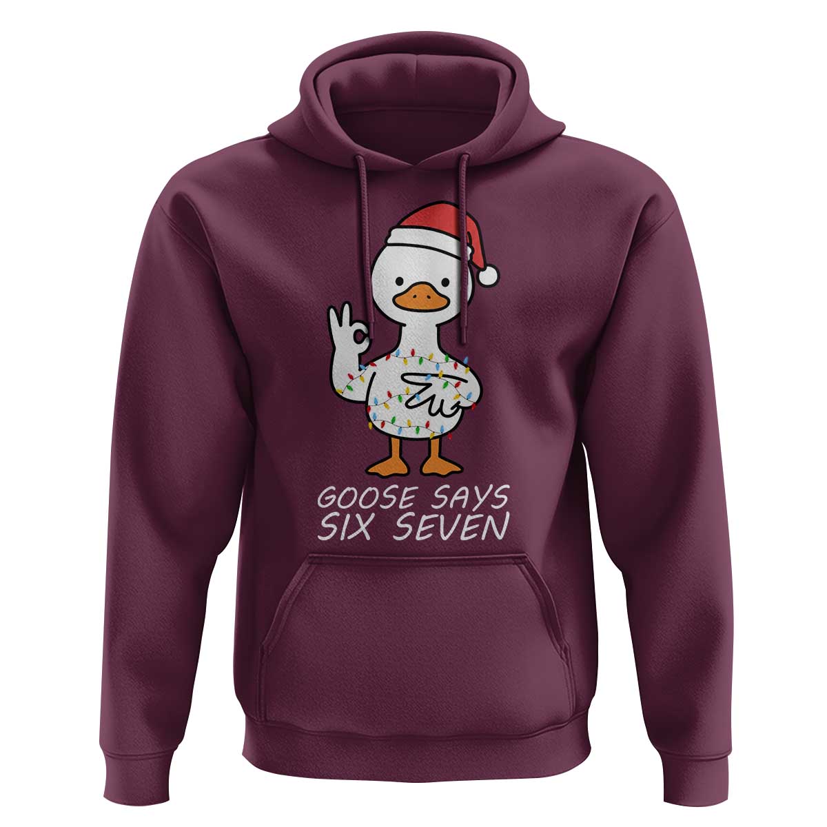 67 Six Seven Silly Goose Christmas Meme Hoodie - Wonder Print Shop