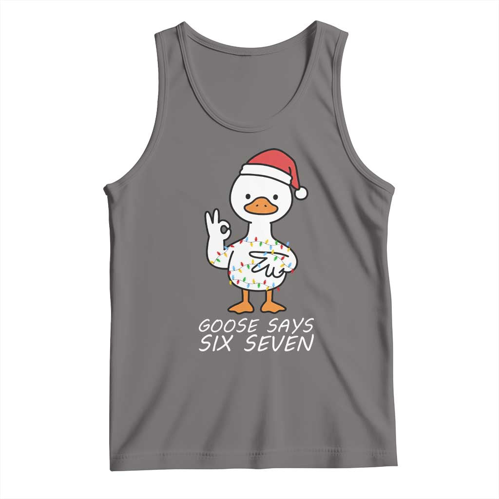 67 Six Seven Silly Goose Christmas Meme Tank Top - Wonder Print Shop