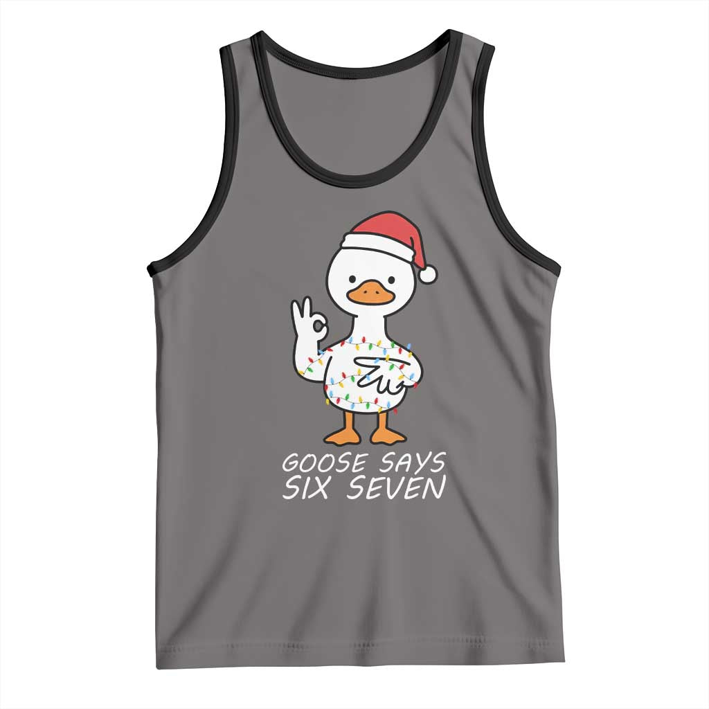 67 Six Seven Silly Goose Christmas Meme Tank Top - Wonder Print Shop
