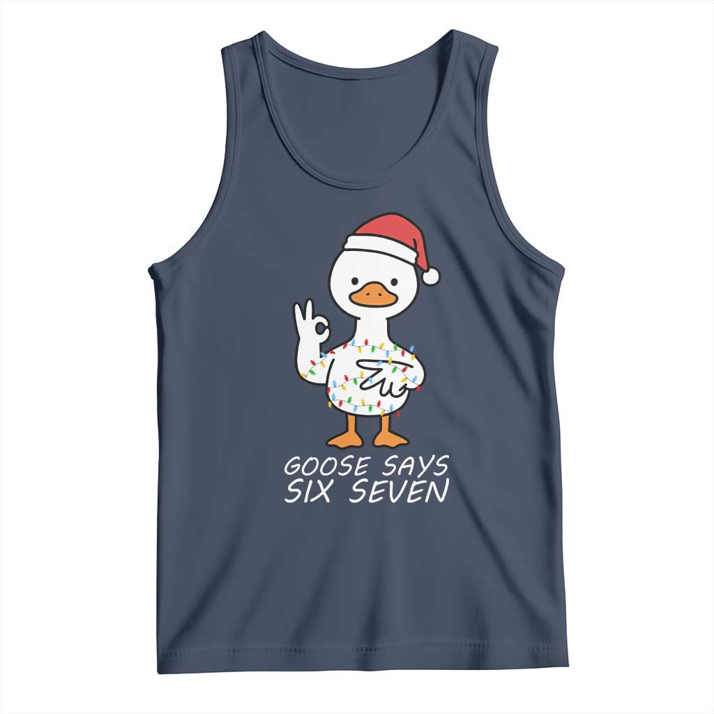 67 Six Seven Silly Goose Christmas Meme Tank Top - Wonder Print Shop