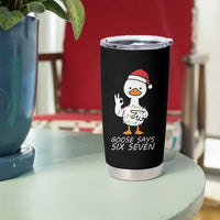 67 Six Seven Silly Goose Christmas Meme Tumbler Cup - Wonder Print Shop