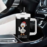67 Six Seven Silly Goose Christmas Meme Tumbler With Handle - Wonder Print Shop