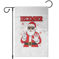 December 25 Garden Flag Funny Santa Says Christmas - Wonder Print Shop
