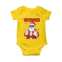 December 25 Baby Onesie Funny Santa Says Christmas - Wonder Print Shop
