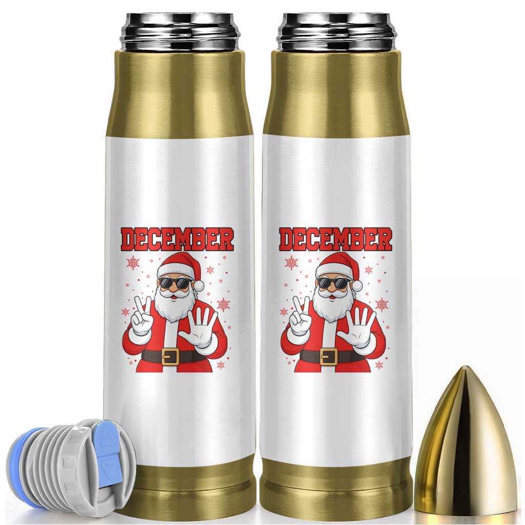 December 25 Bullet Tumbler Funny Santa Says Christmas - Wonder Print Shop