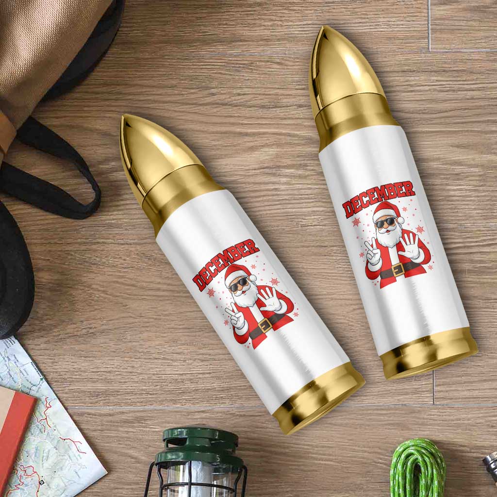 December 25 Bullet Tumbler Funny Santa Says Christmas - Wonder Print Shop