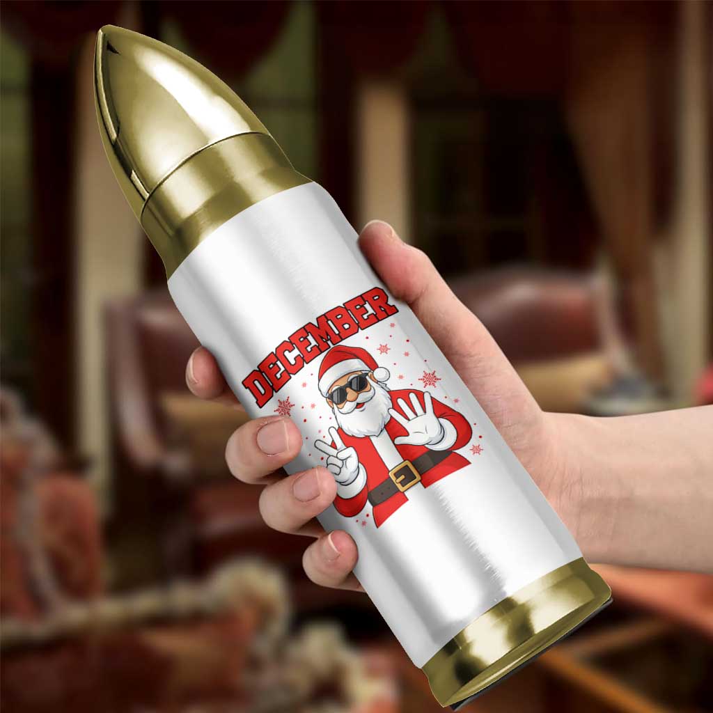 December 25 Bullet Tumbler Funny Santa Says Christmas - Wonder Print Shop