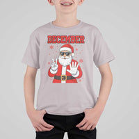 December 25 T Shirt For Kid Funny Santa Says Christmas - Wonder Print Shop