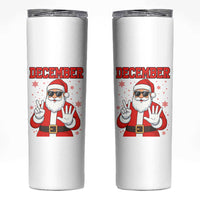 December 25 Skinny Tumbler Funny Santa Says Christmas - Wonder Print Shop