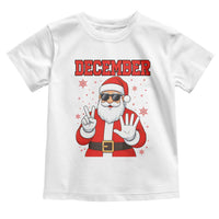 December 25 Toddler T Shirt Funny Santa Says Christmas - Wonder Print Shop