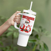 December 25 Tumbler With Handle Funny Santa Says Christmas - Wonder Print Shop
