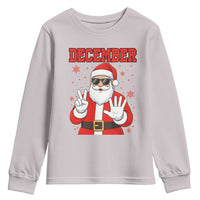 December 25 Youth Sweatshirt Funny Santa Says Christmas - Wonder Print Shop