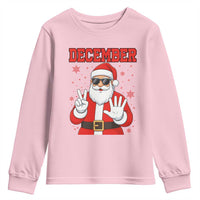 December 25 Youth Sweatshirt Funny Santa Says Christmas - Wonder Print Shop