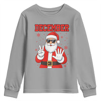 December 25 Youth Sweatshirt Funny Santa Says Christmas - Wonder Print Shop