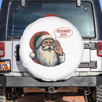 Funny Santa Christmas December 25 Spare Tire Cover - Wonder Print Shop
