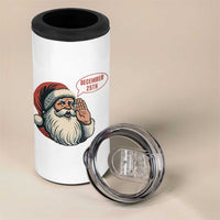 Funny Santa Christmas December 25 4 in 1 Can Cooler Tumbler - Wonder Print Shop