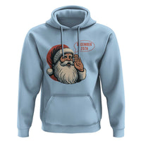 Funny Santa Christmas December 25 Hoodie - Wonder Print Shop