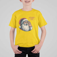 Funny Santa Christmas December 25 T Shirt For Kid - Wonder Print Shop