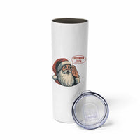 Funny Santa Christmas December 25 Skinny Tumbler - Wonder Print Shop