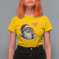 Funny Santa Christmas December 25 T Shirt For Women - Wonder Print Shop