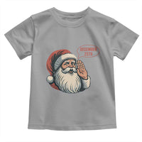 Funny Santa Christmas December 25 Toddler T Shirt - Wonder Print Shop
